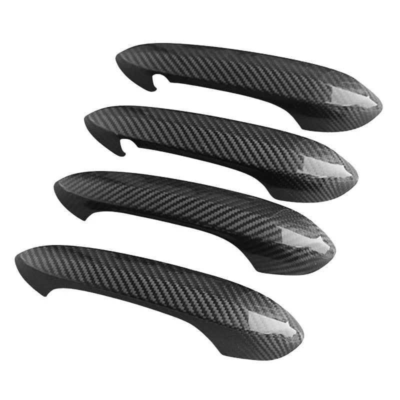 Gloss Carbon Fiber Door Handle Covers for BMW G20 X3 X4 X5 X7 M5 F90 (2019-2023)