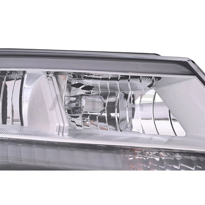 Headlights / Chrome w/LED DRL Left+Right for Ford Explorer (2016–2019)