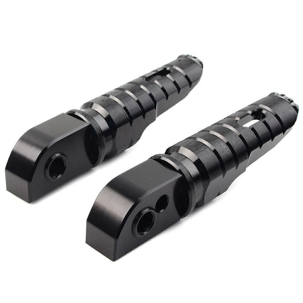 Black Rear Footrests for Street Scrambler 900, T100, T120 (2016-2023)