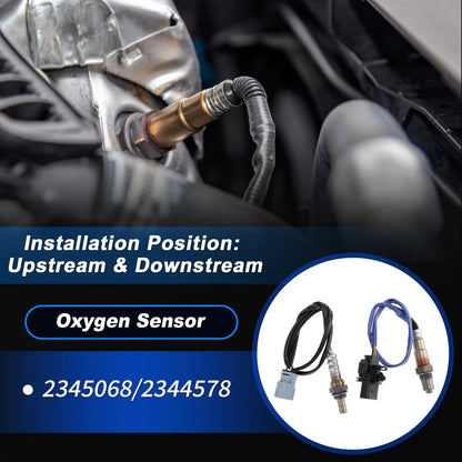 Upstream & Downstream O2 Sensors for Ford Fusion 2.0L (2013-2020)