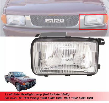 Left Side Headlight for Isuzu TF TFR (1988-1994)