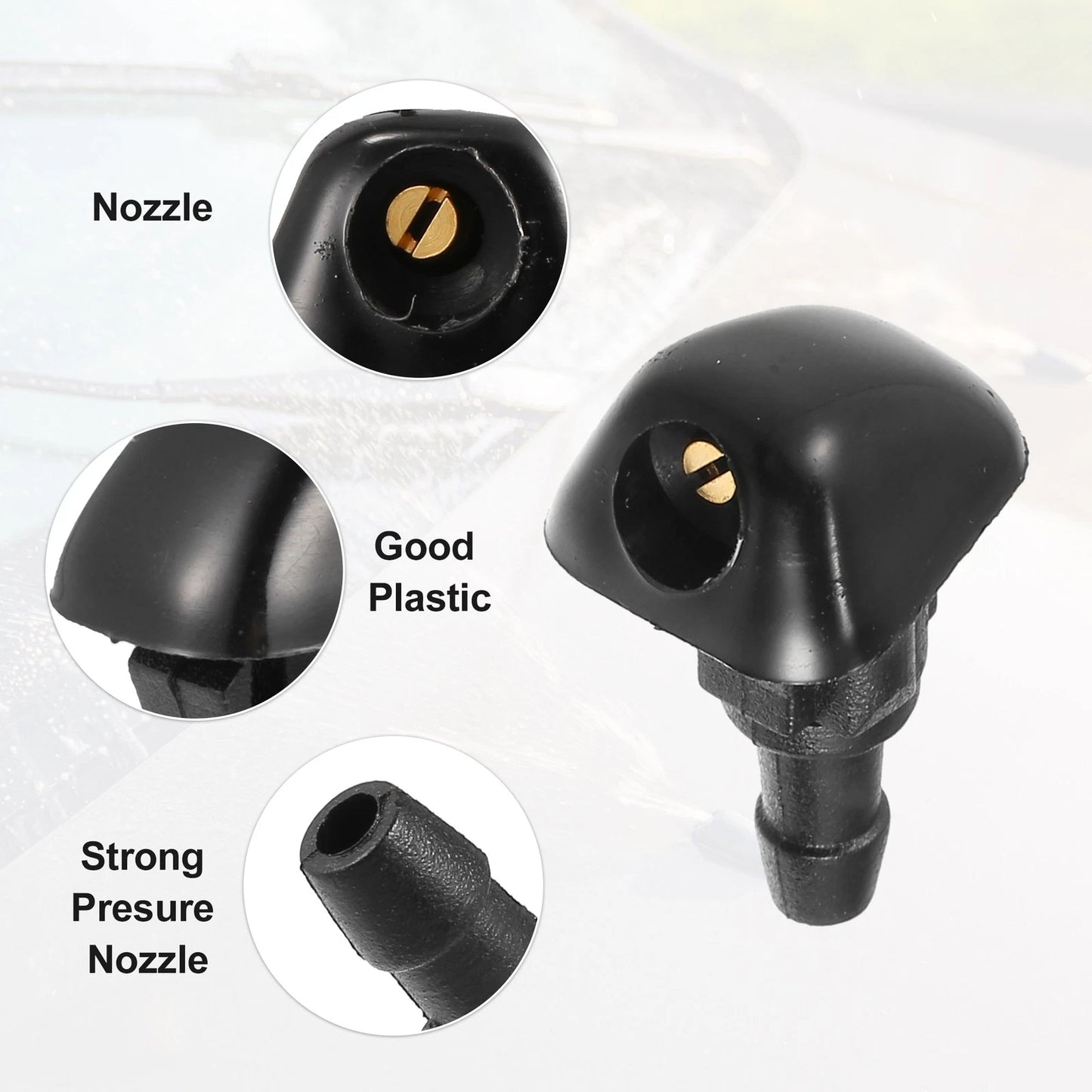 4 x Windshield Wiper Washer Nozzle Spray Jet for Honda Civic