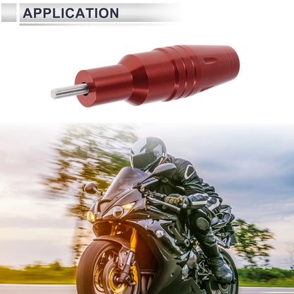 1.11" Aluminum Alloy Motorcycle Slider Frame 1 Set Red