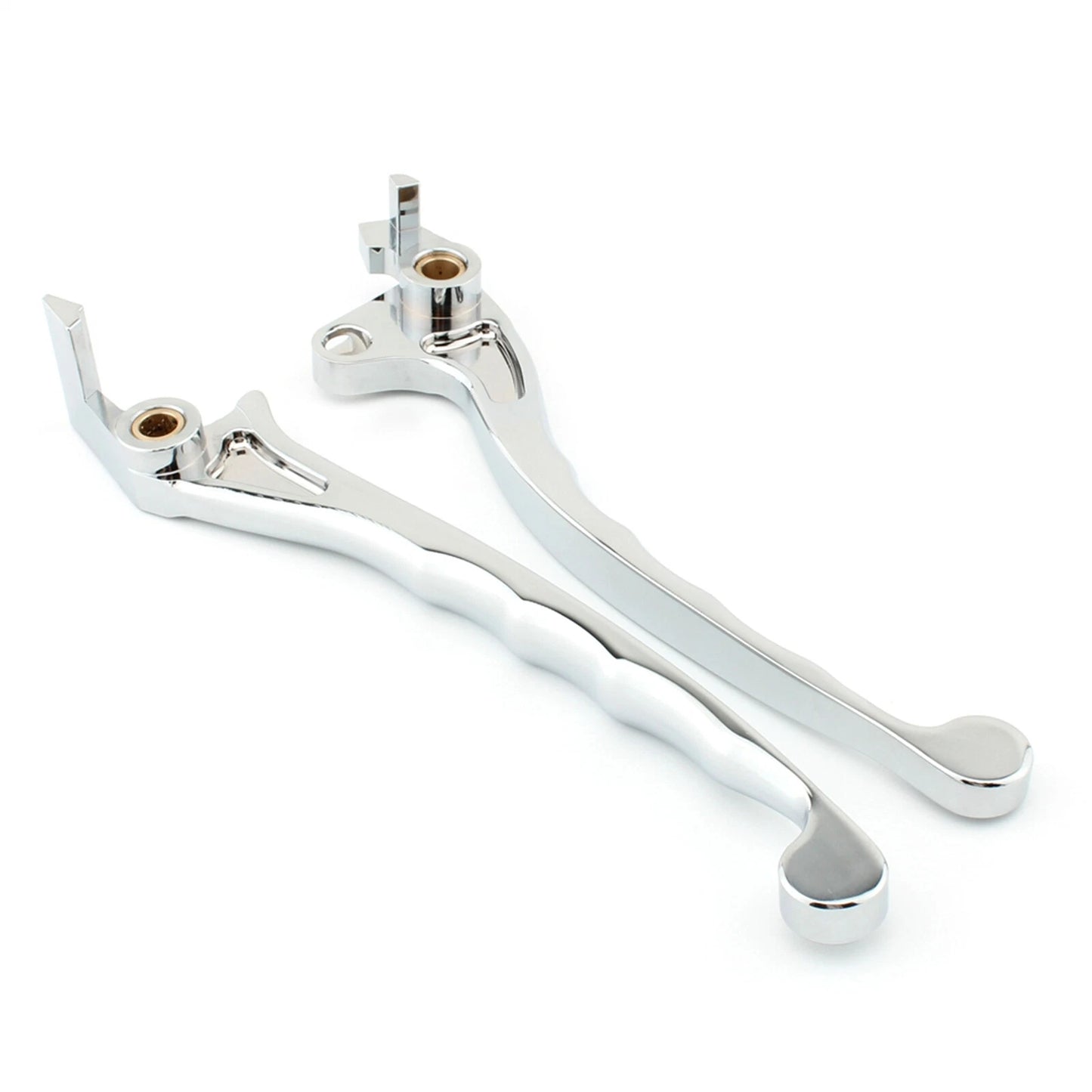 2 x Chrome Brake Clutch Levers for Honda Goldwing GL1500 (1990-2000)