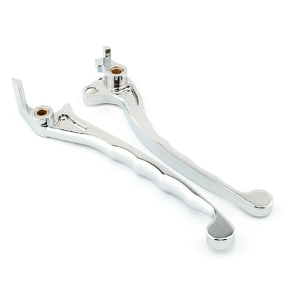 2 x Chrome Brake Clutch Levers for Honda Goldwing GL1500 (1990-2000)