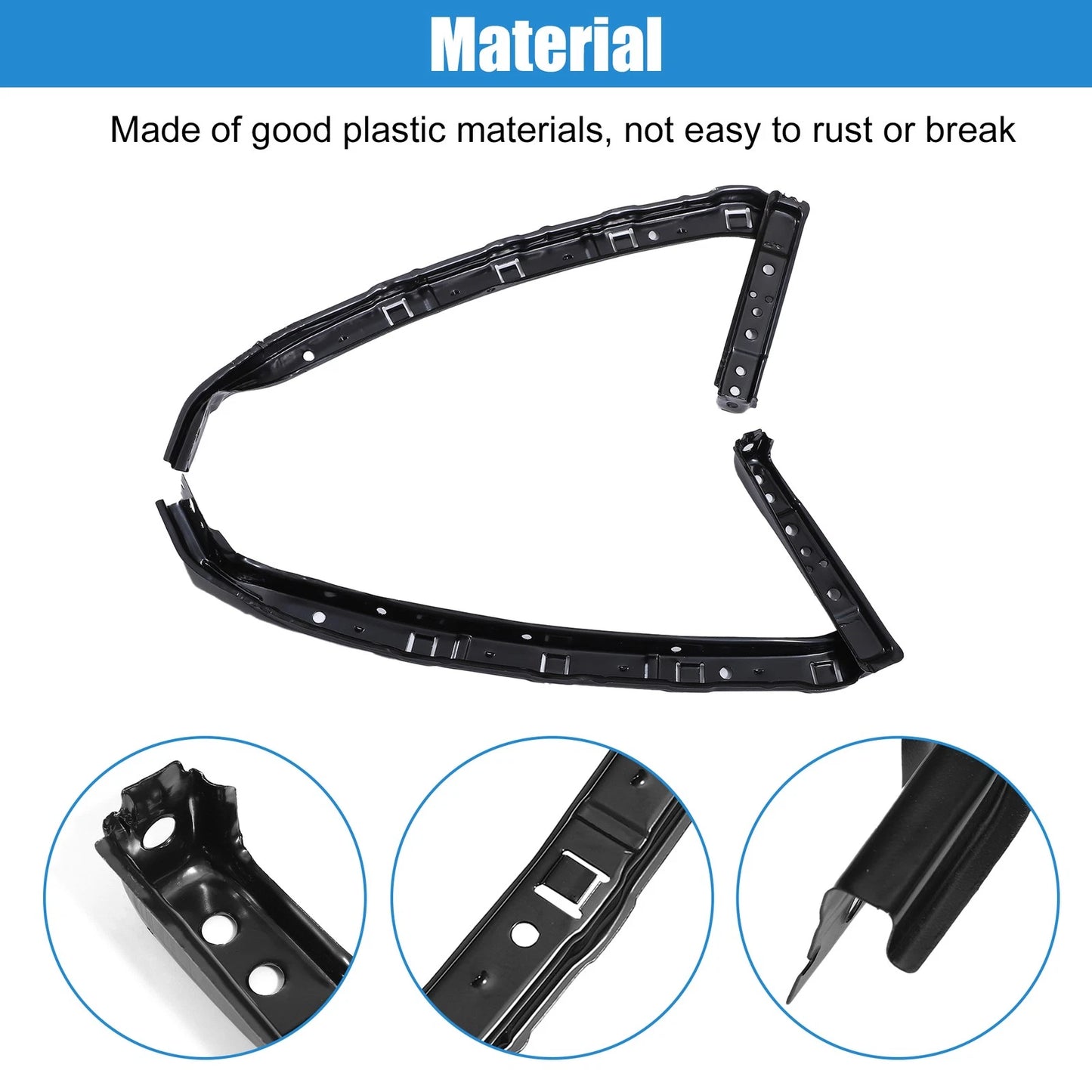 Headlight Support Mount Bracket for Honda Civic (2006-2011) - 2 x Parts