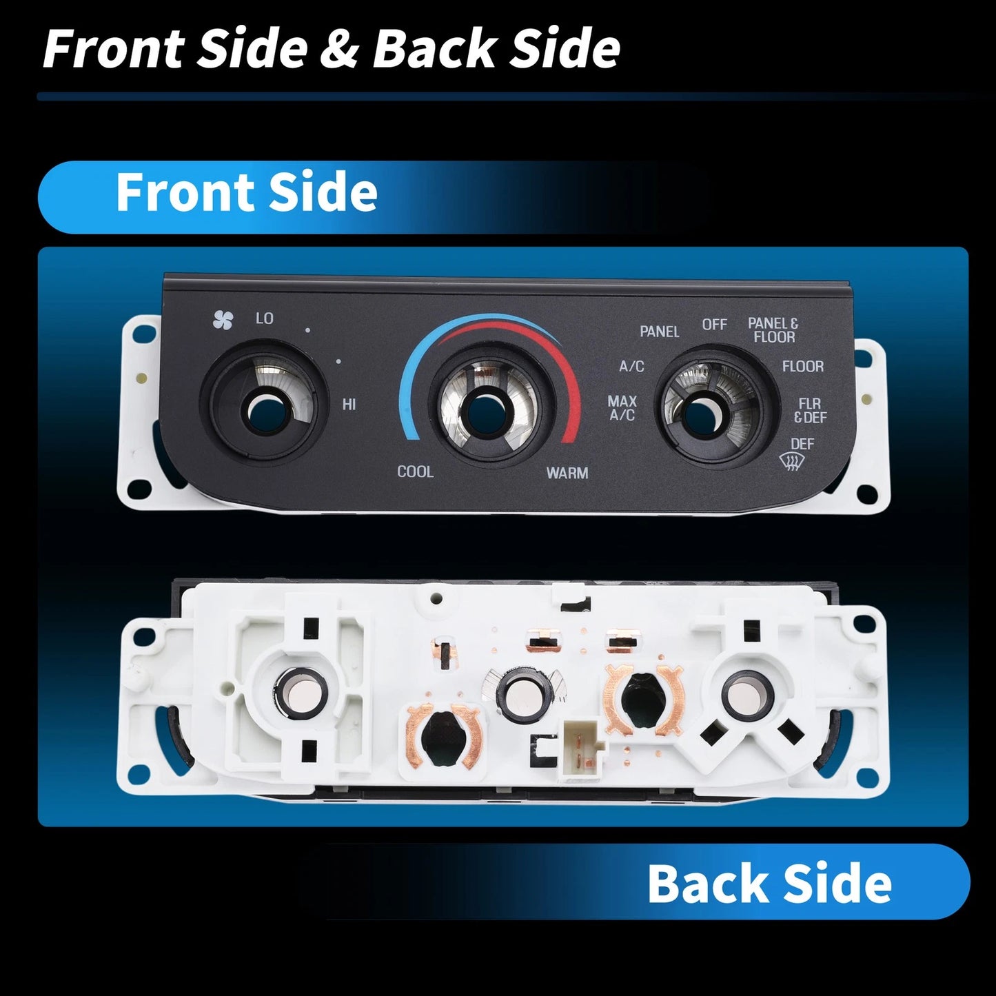 A/C Climate Heater Control Panel Plate for Ford F-150 (2004-2008)