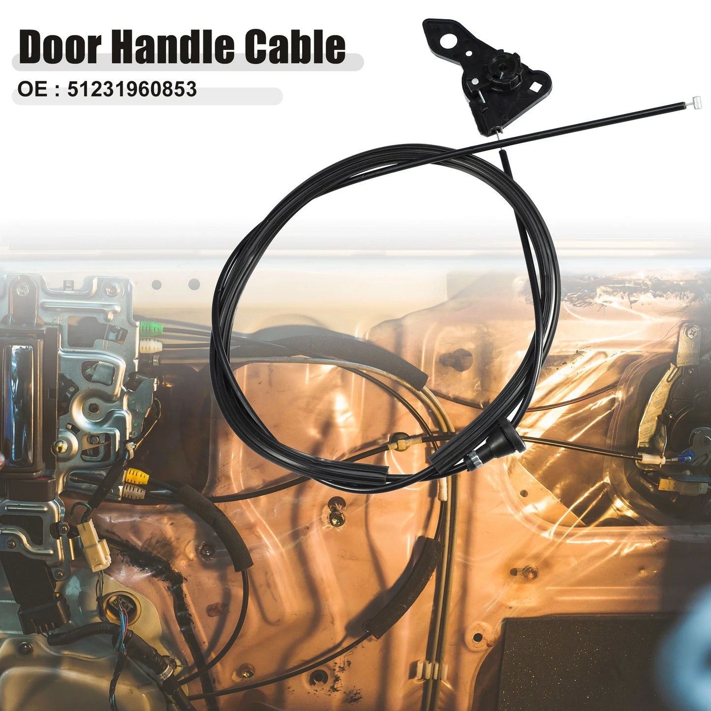 Hood Release Cable for BMW 318i (1992-1998)