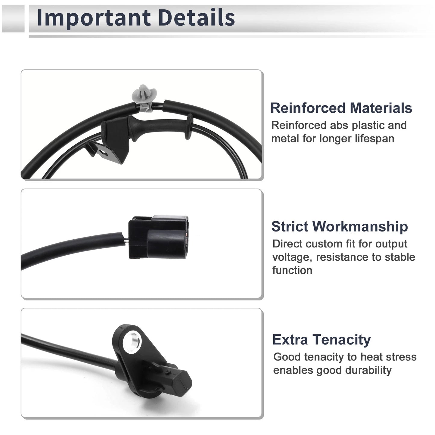ABS Wheel Speed Sensor for KIA KX3 (2015-2019)