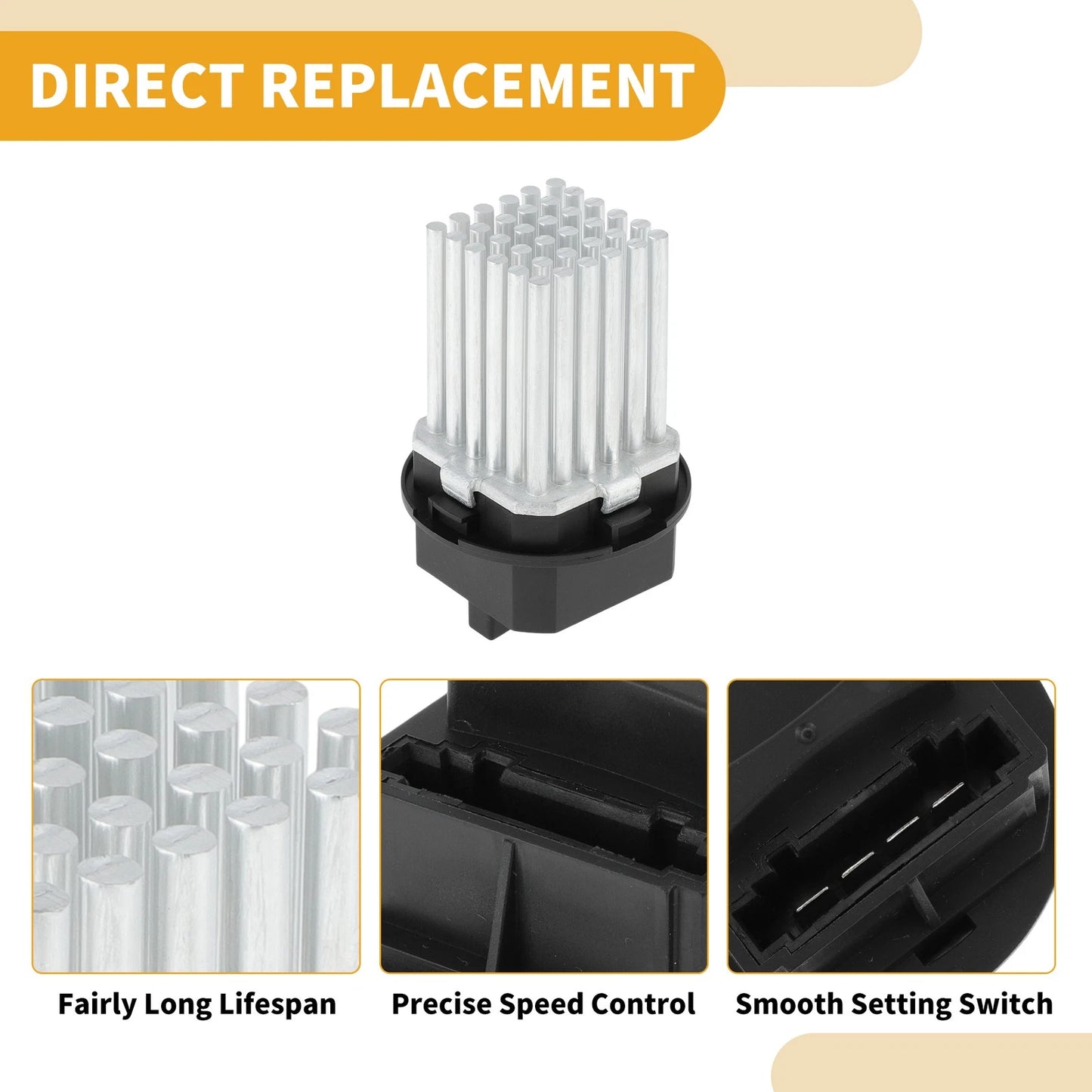 HVAC Blower Motor Resistor for Mercedes-Benz W212 (2009-2016)