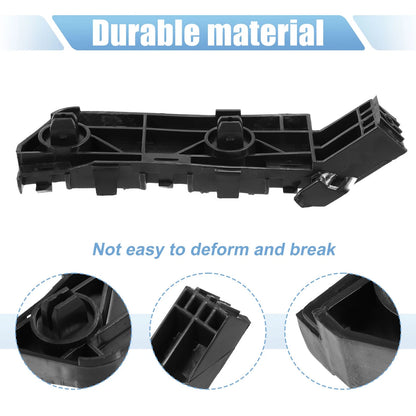 Front Bumper Bracket for Honda CR-V 2007 (2007) - Plastic Black, 2 x Items