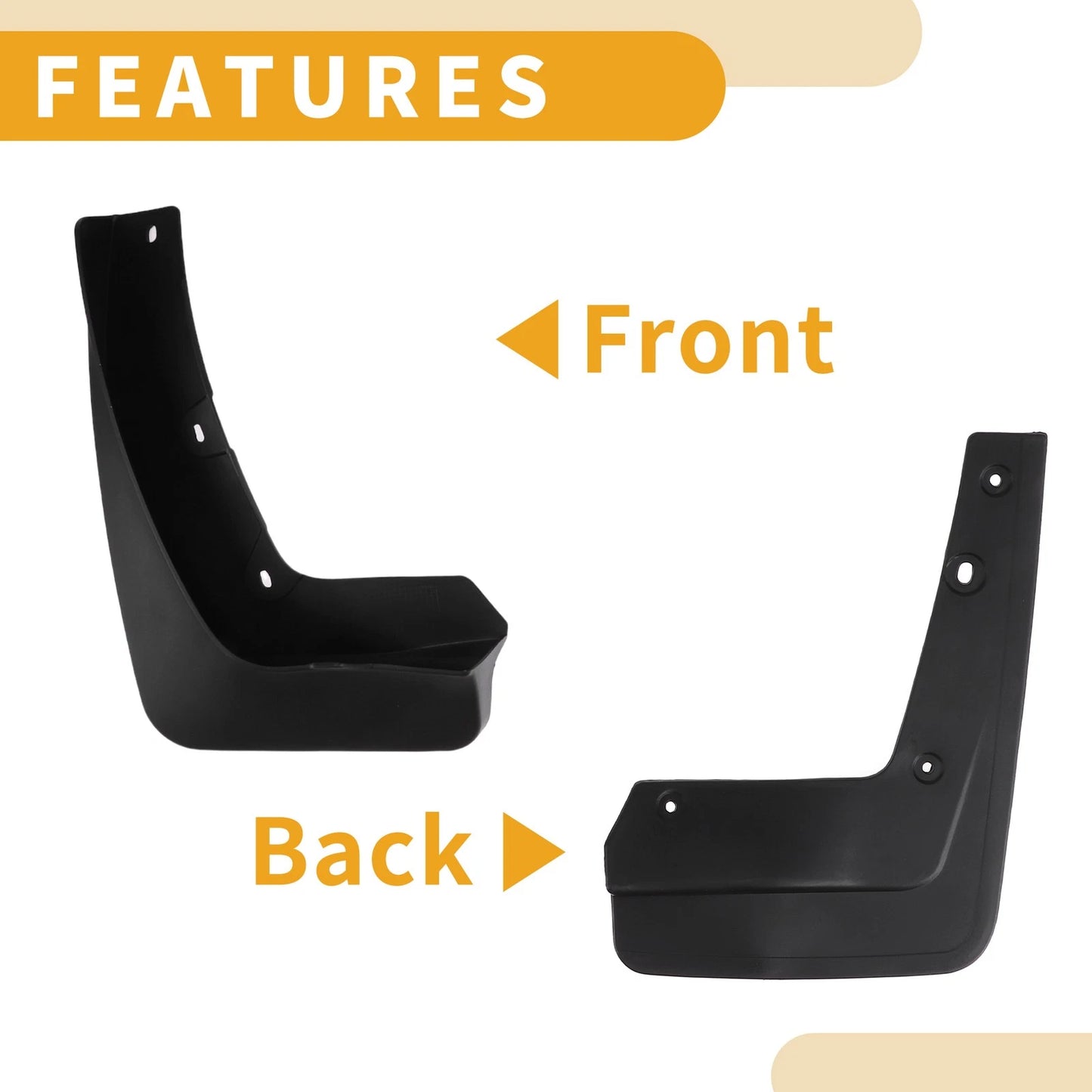 Mud Flap Splash Guards for BMW X1 E84 F48 (2016-2022)