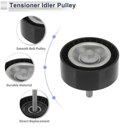 Drive Belt Idler Pulley for Jeep Wrangler (2019-2021) 1 Pc