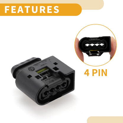 4 Pin Oil Pressure Sensor Connector for BMW - Female Wire Terminal Plug