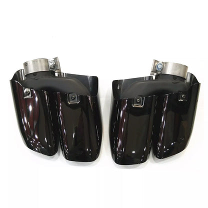 Rear Bumper Exhaust Muffler Pipe Quad for Porsche Macan (2019-2022)