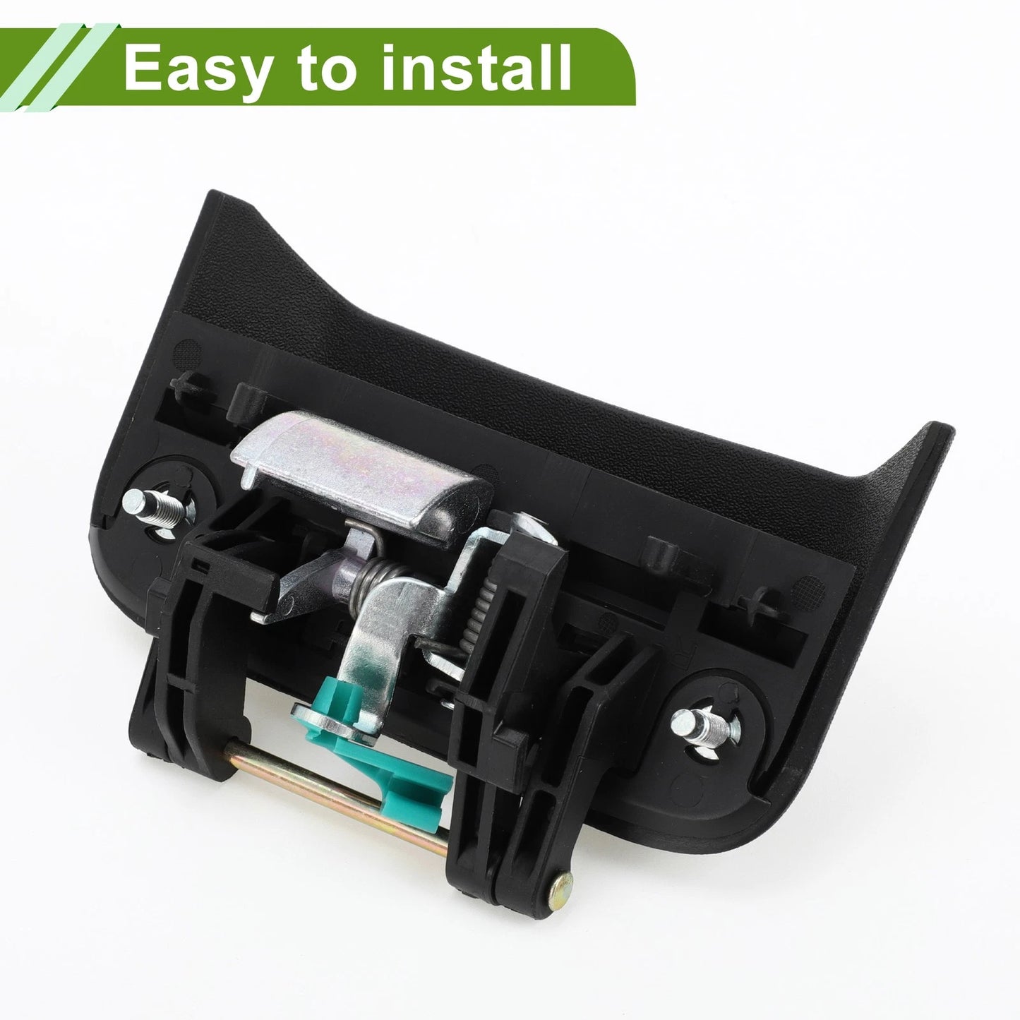 Black Exterior Door Handle for Jeep Compass 2007-2017 (2 x Right)