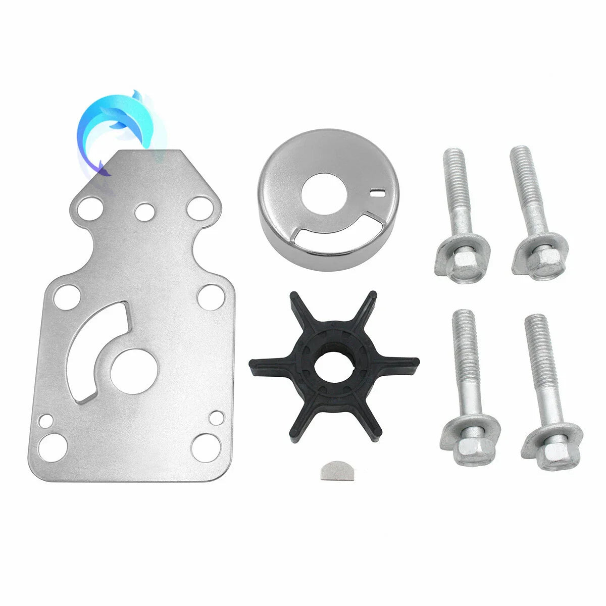 Water Pump Impeller Repair Kit for Yamaha 9.9/15 HP (1996-2006) Sierra