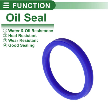 Oil Seal / 80x95x9mm 5 Pcs / Seal Ring Rotary Shaft Seal TPU for Make Model