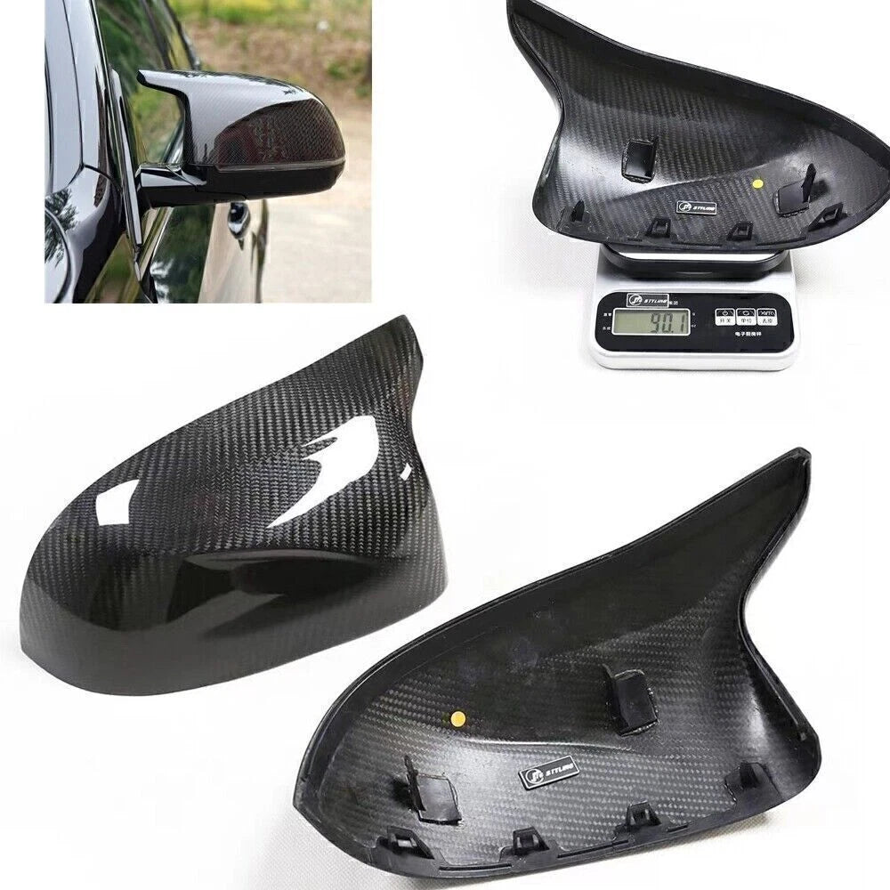 Carbon Fiber Rearview Side Mirror Cover for BMW X3M X4M X5M (2019-2024)