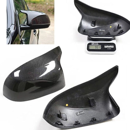 Carbon Fiber Rearview Side Mirror Cover for BMW X3M X4M X5M (2019-2024)