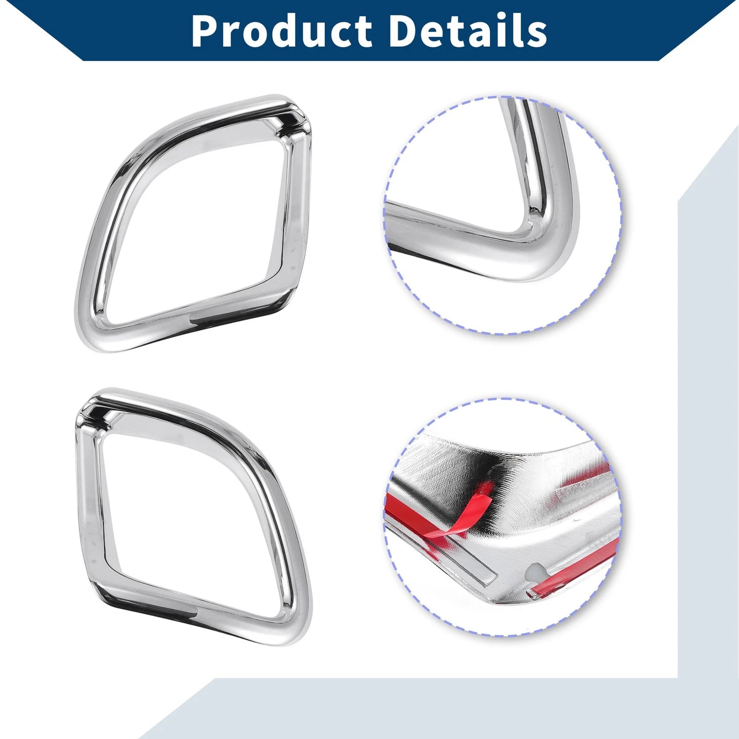 Rear Left & Right Covers for Toyota Highlander (2015-2017)