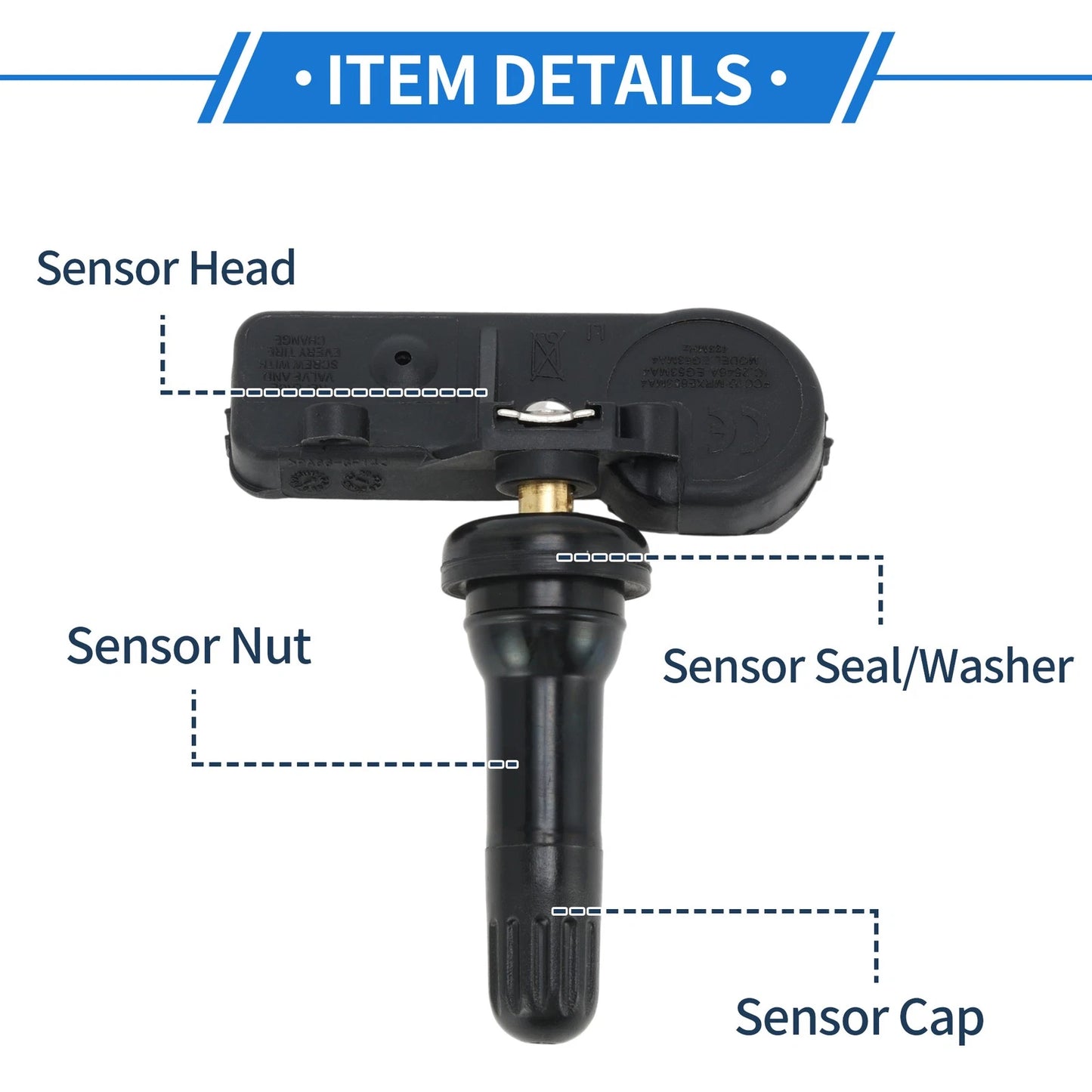 TPMS Sensor No.9683420380 for Peugeot 5008 1.6 16V (2009-2017)