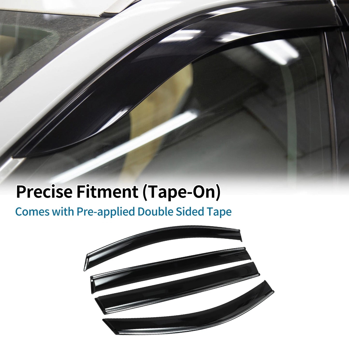 Window Deflectors 1 Set for Toyota Sienna (2021)