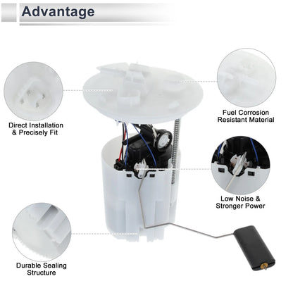 Fuel Pump Assembly for Ford Focus L4 2.0L (2013-2017)
