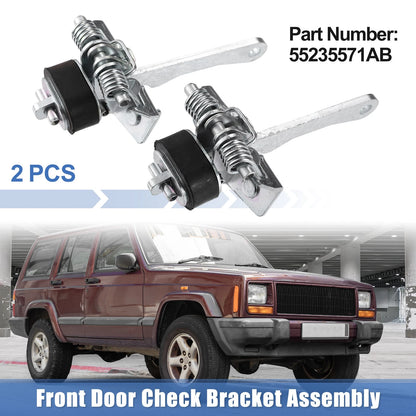 Front Door Check Stop Straps for Jeep Wagoneer Cherokee (1984-1990)