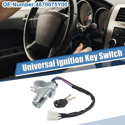 Ignition Switch Starter Keys Set for Nissan Sentra (2002-2006)