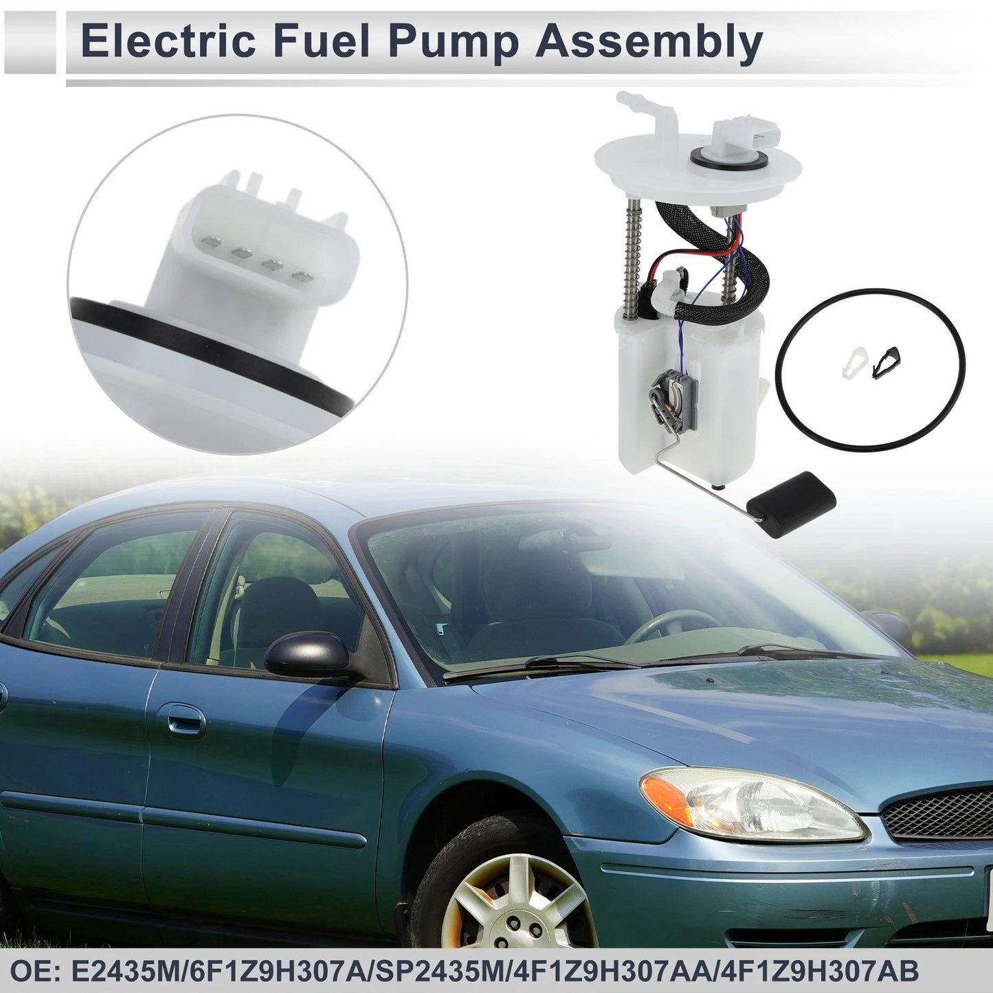 Electric Fuel Pump Assembly for Ford Taurus V6 3.0L (2004-2007)
