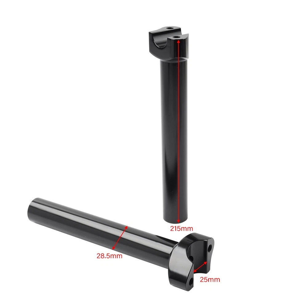 8.5" Handlebar Riser Top Clamp for Harley Fat Boy, Low Rider