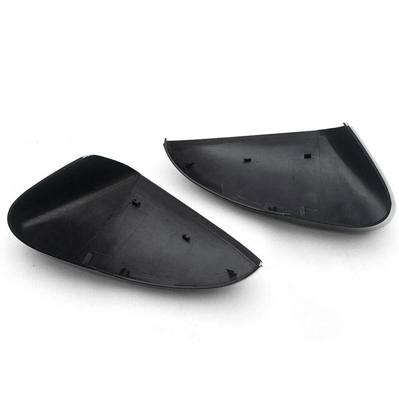 2 x Glossy Black Side Rearview Mirror Covers for Ford Fusion (2013-2021)