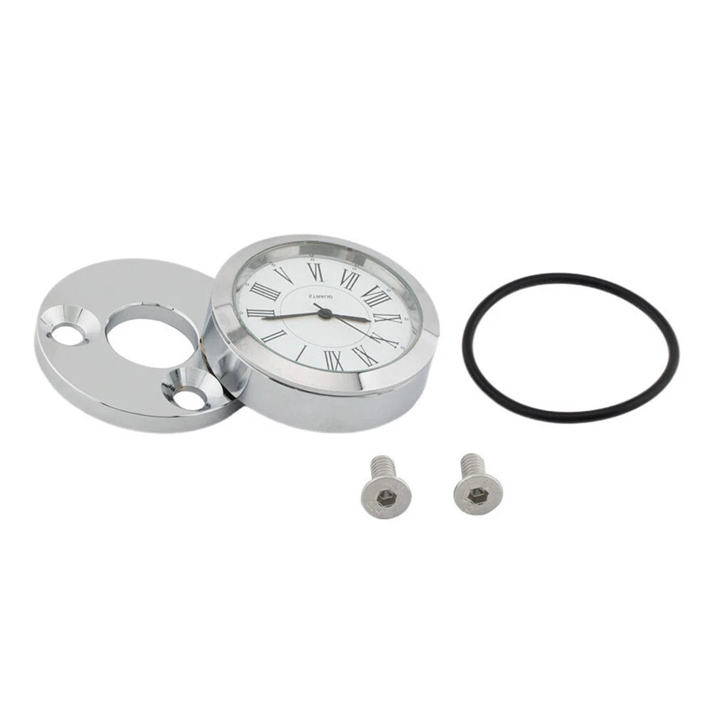 Front Fork Lock Clock Cover Chrome for Harley Road King (1994-2024)