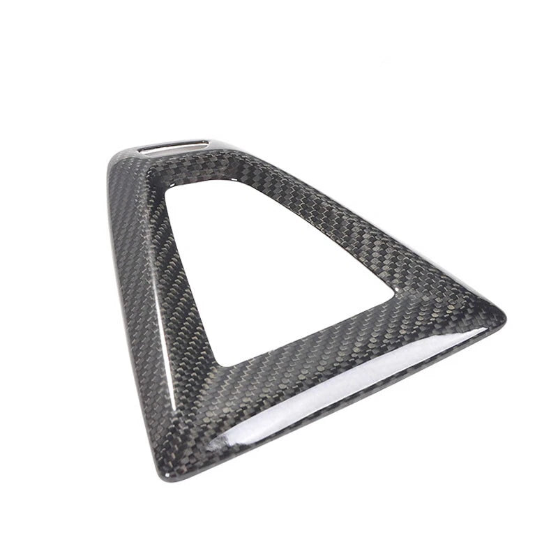 Dry Carbon Fiber Gear Shift Panel Cover Trim Fit for BMW F80 M3 F82 M4 2014+