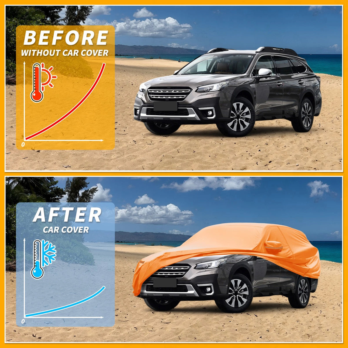 Waterproof All Weather Car Cover for Subaru Outback