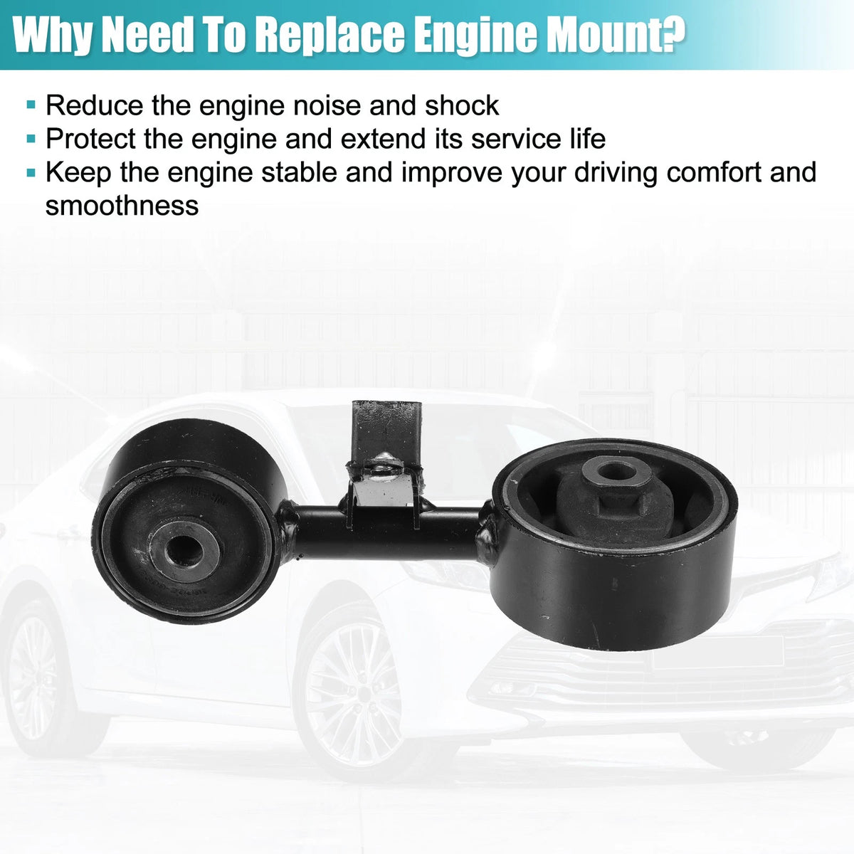 Car Engine Motor Mount for Toyota Camry 2.4L (2002-2006) - 1 x Piece