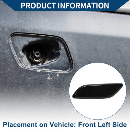 Front Left Washer Nozzle Cover for Honda Civic FB2 FB3 (2012-2013) Black