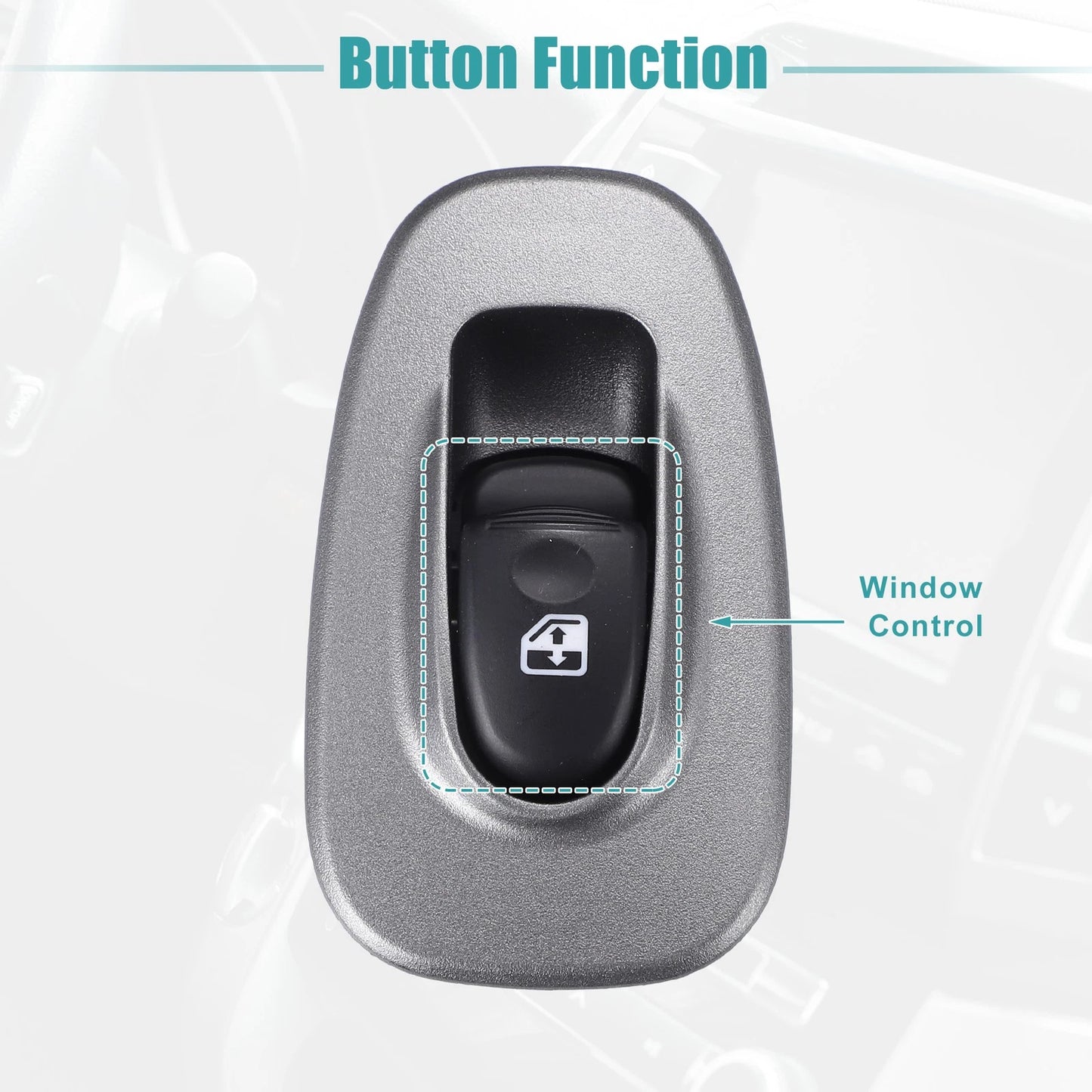 Rear Side Power Window Switch for Hyundai Accent (2003-2005)