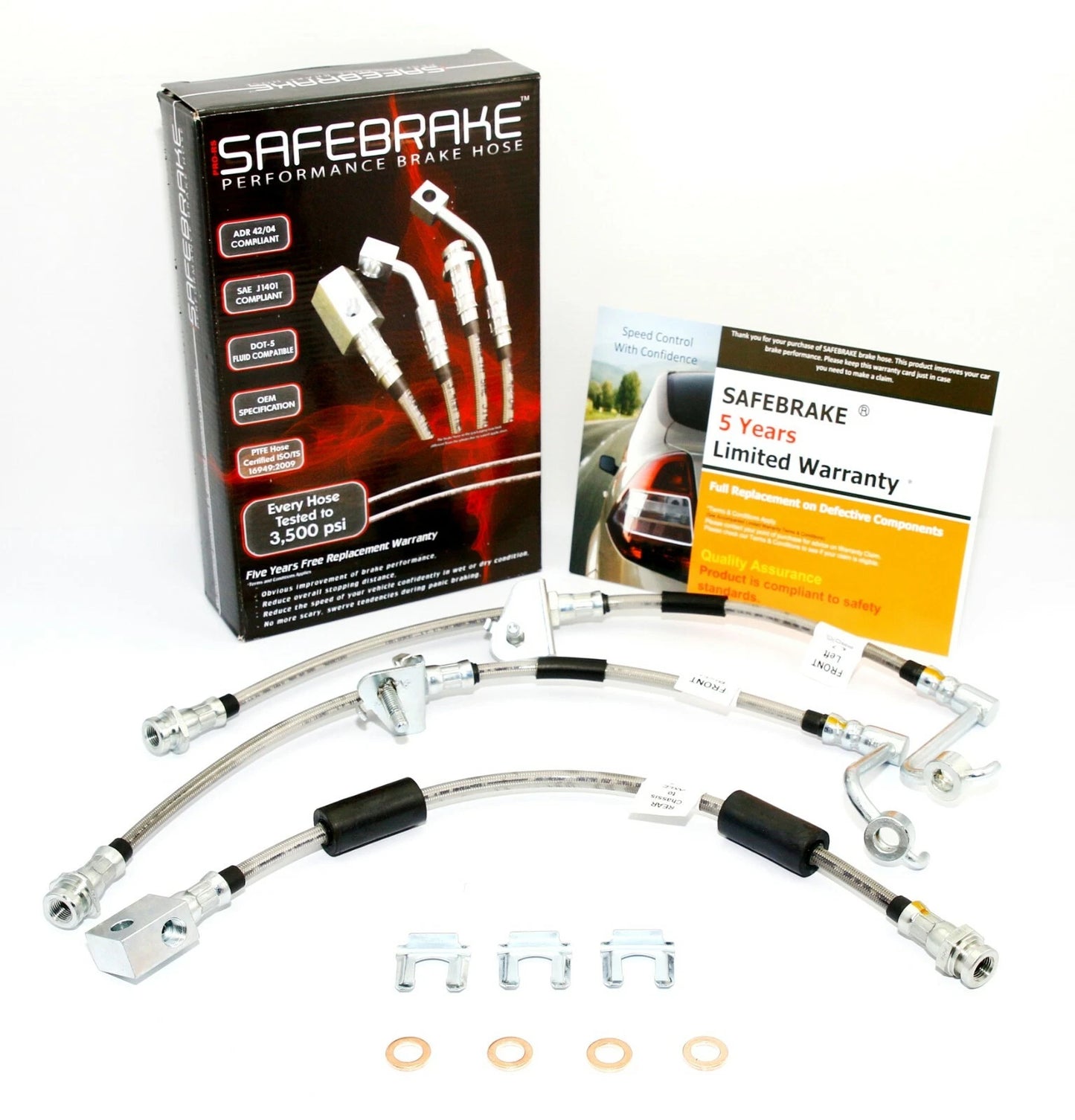 Brake Line Kit for Isuzu Rodeo RA, Colorado RC, DMAX (2002-2012) (2 x)