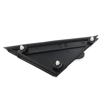 Glossy Black Door Mirror Flag Cover for Fiat 500 (2012-2019)