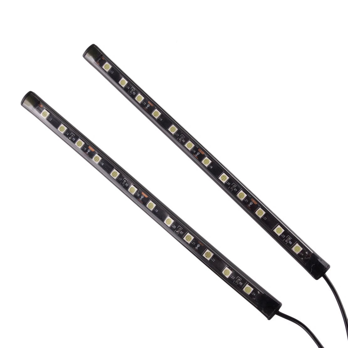 Ice Blue LED Footwell Light Strip for Car Interior Decoration