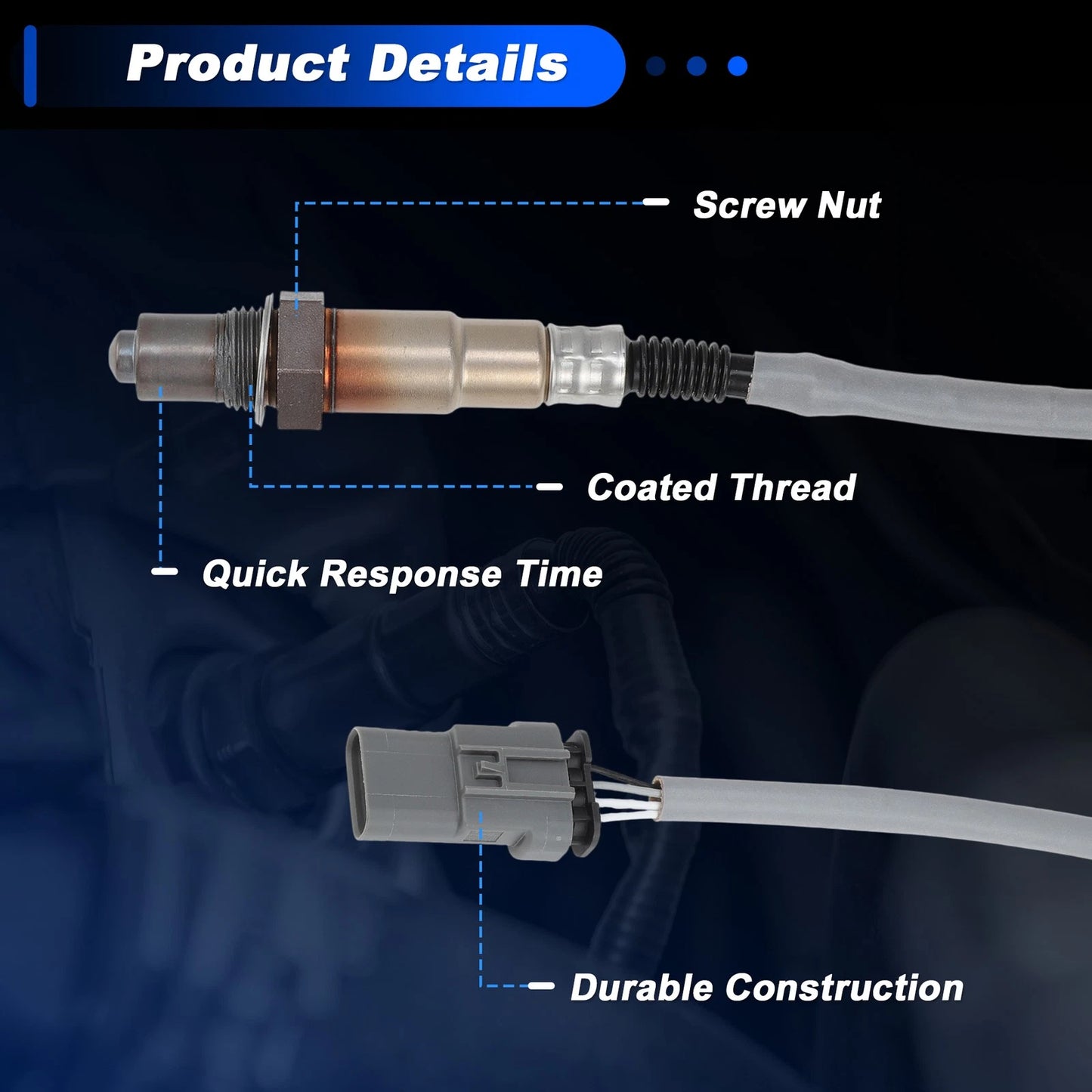 Upstream Downstream Oxygen Sensor for Chevrolet Cruze 1.4L (2016 - 2019)
