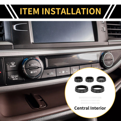 Air Conditioner Volume Switch Knob Cover for Ford Maverick (2022-2024)