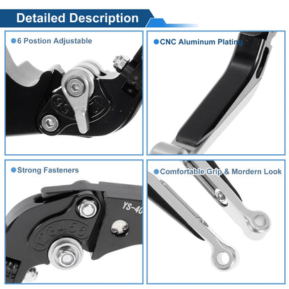 Adjustable Brake Clutch Lever for Honda CBR600RR (2007-2016) 1 Pair