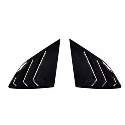 Glossy Black Side Window Quarter Louver Cover for Hyundai Tucson (2016–2020)