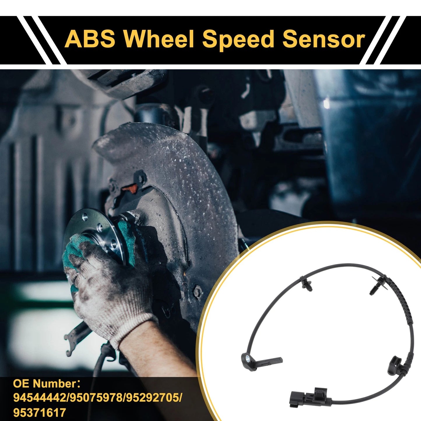 ABS Wheel Speed Sensor Rear Right for Buick Encore (2013–2016)
