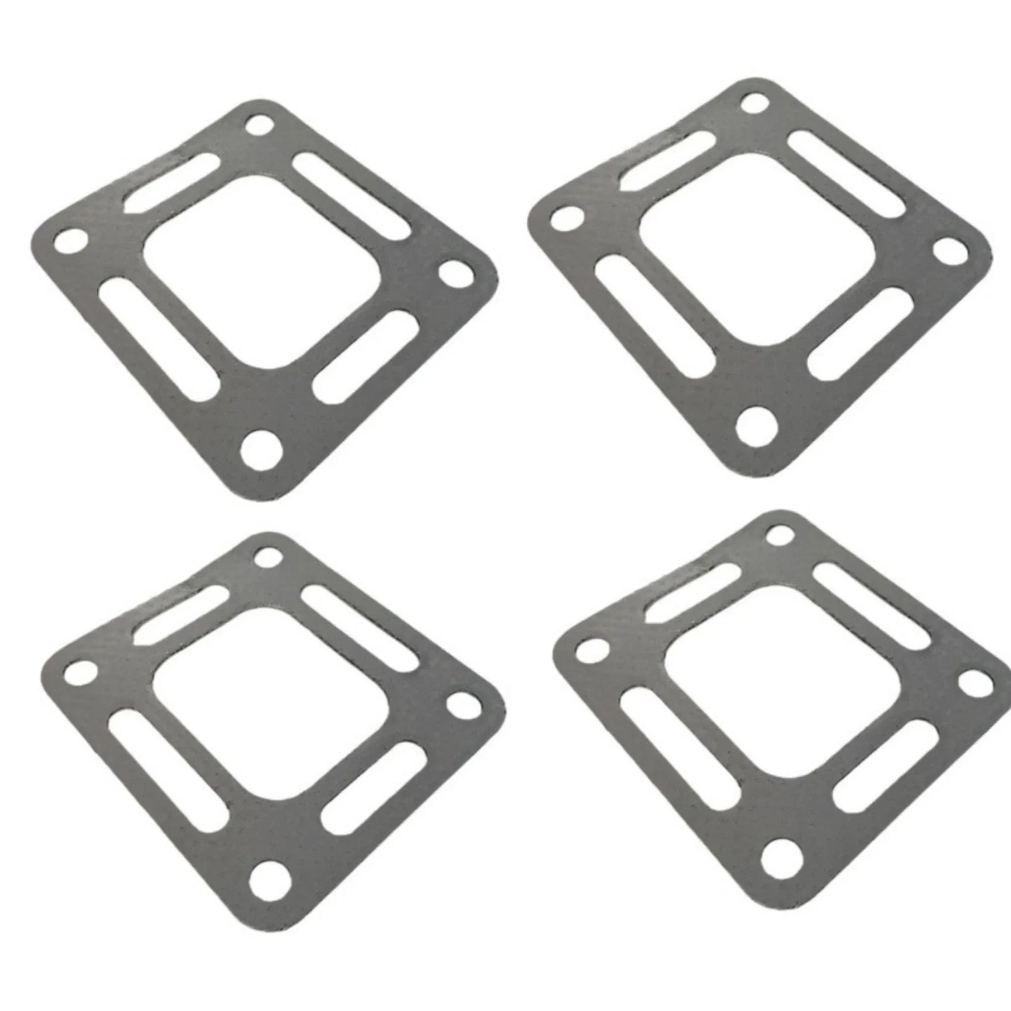 4-Pack Manifold Riser Elbow Gaskets for Mercruiser 4.3/5.0/5.7/454/502