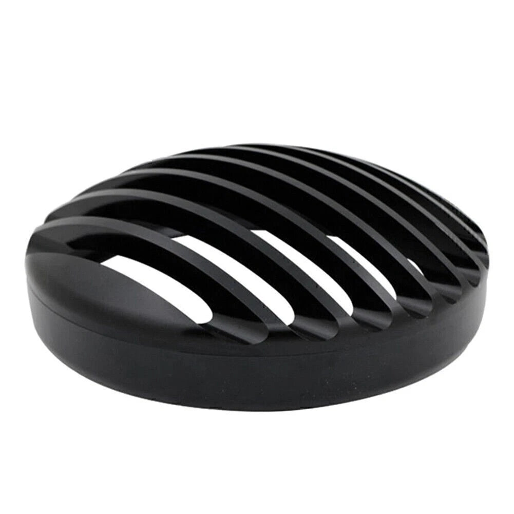 CNC Shallow Cut Headlight Grill Cover for Bobber Motorcycles