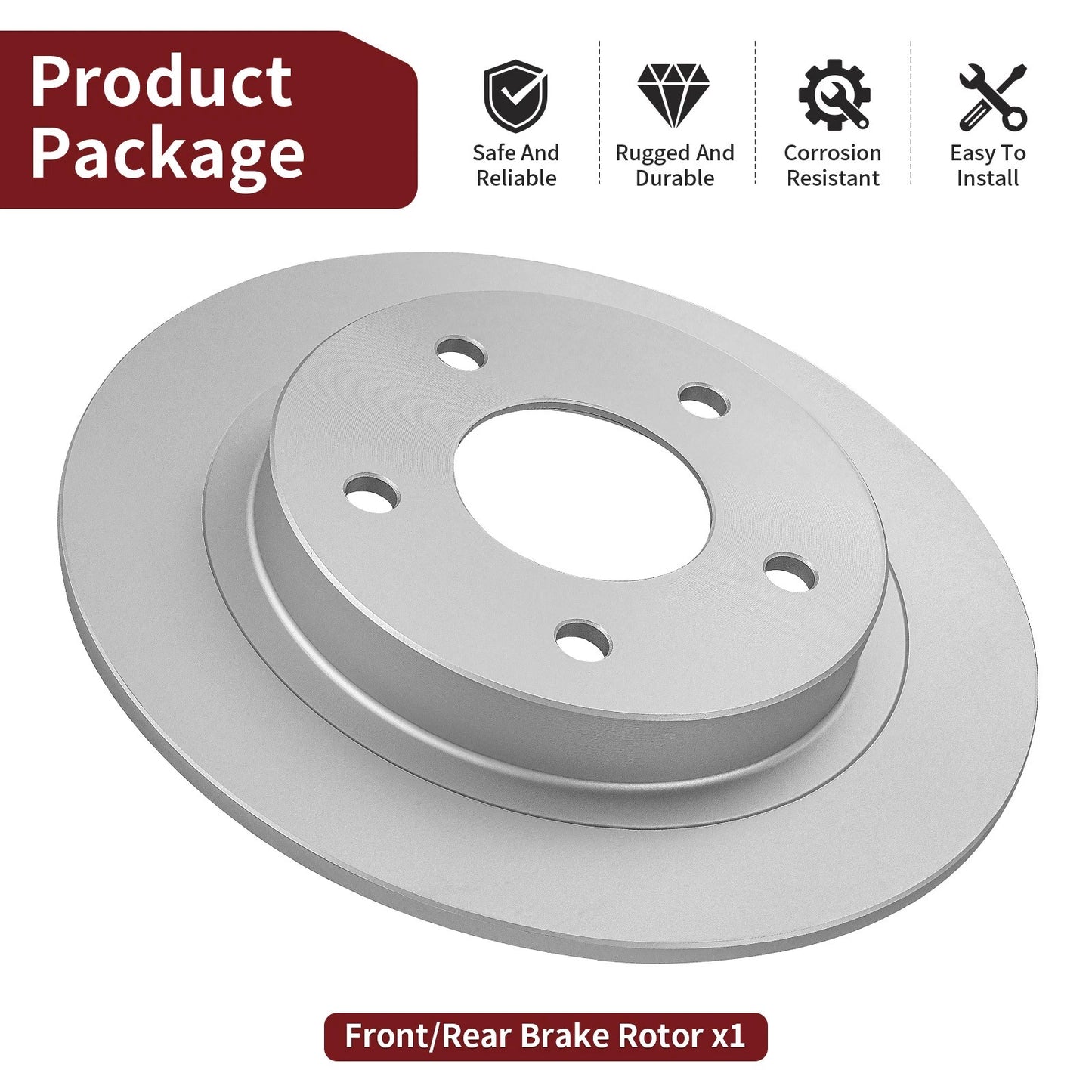 Rear Brake Rotor Polaris RZR Turbo R / RZR Turbo R 4 (2023–2024)